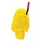Rubbermaid Commercial Down Press Wringer, Yellow, Plastic 2064959 - alternate 2